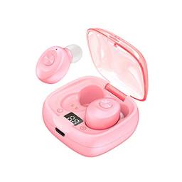 Fone de Ouvido Bluetooth 5 Sem Fio Running Intra-auricular 5475 (pink(Rosa))