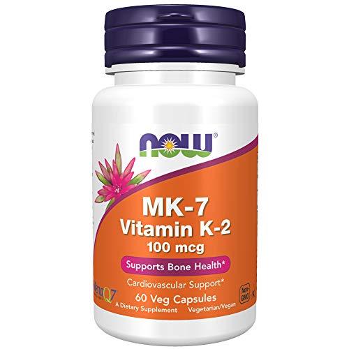 Vitamina K2 Mk7 100mcg 60 Capsulas Veganas - Now Foods