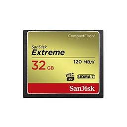 Cartão de Memória 32gb Compact Flash Sandisk CF Extreme 120mb/s