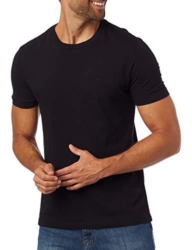 Camiseta Básica, VR, Preto, P, Masculino