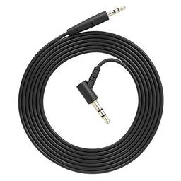 Sunbaca Cabo de áudio de 3,5 mm a 2,5 mm compatível com linha de cabos de fones de ouvido OE2#D