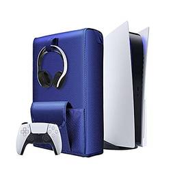 TwiHill a tampa de proteção contra poeira de armazenamento é adequada para console de jogos PS5, tampa de proteção de armazenamento universal para console P5UHD / DE, Acessórios para PlayStation 5
