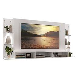 Painel Tv 65" com 2 Leds Vegas Premium Multimóveis V3675 Branco