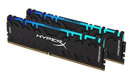 HX432C16PB3AK2/16 - Kit de Memórias HyperX Predator RGB de 16GB (2 x 8GB) DIMM DDR4 3200Mhz 1,2V para desktop