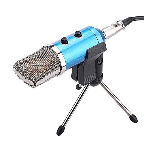 Microfone de estúdio profissional USB Btuty, microfone condensador de gravação de som, compatível com PC e Laptop