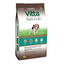 Vitta Natural Filhotes Raças Pequenas Frango e Cereais - 10kg Premier Pet para Todas Pequeno Filhotes - Sabor Frango