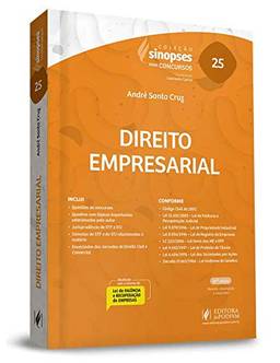 Sinopses Para Concursos - Volume 25 - Direito Empresarial - 4ª Edição (2021)