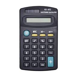 Aiqinhai calculado Tela LCD de 8 dígitos Calculado pequena Tamanho de bolso bonito 4,37x2,44 '' pa estudantes usarem fer menta de cálculo financeiro de escolares de escritório portátil
