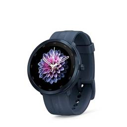 Relógio Maimo R Pulseira 7 Cores Tela de 1,3" Aço Inoxidável Oxigênio Sangue Fitness Rastreador de Sono 115 Modo Exercício Smartwatch (Blue)