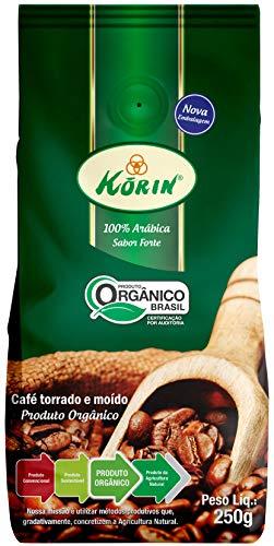 Café Moído Orgânico Valvulado Korin - pacote 250g