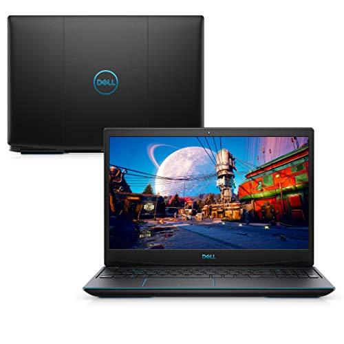 Notebook Gamer Dell G3-3500-A15P 10ª Geração Core i5 8GB 512GB SSD NVIDIA GTX 1650 Tela 15.6" Windows 10 Preto