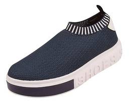 Tênis Shoes Meia Calce Fácil Confortável Dia a Dia Unissex