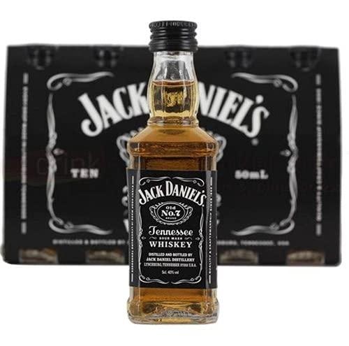 Whisky Jack Daniel's Miniatura 50 Ml (10 Unidades)