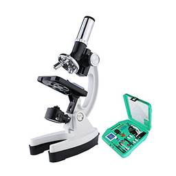 Conjunto de microscópio com kit de acessórios 100X-1200X, Duotar
