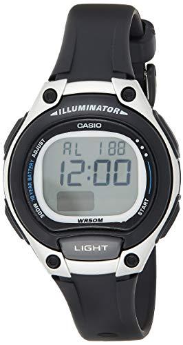 Relógio Feminino Casio Digital LW2031AVDF - Preto/Prata