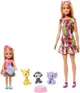Barbie Dreamhouse Adventures Chelsea & Animais da Selva