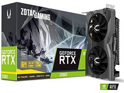 Placa de Vídeo Zotac Gaming - GeForce RTX 2060, Twin Edge, LHR, 6GB GDDR6, Preto