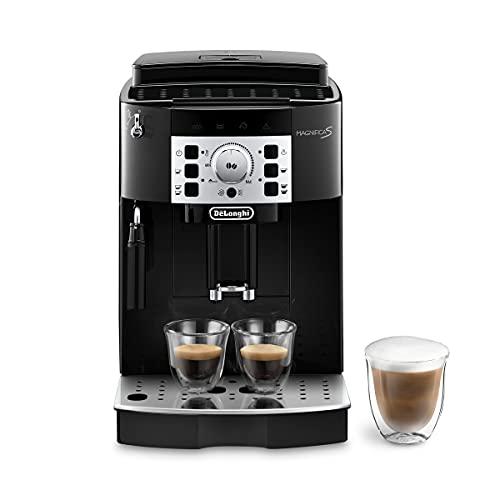 Maquina de café expresso super-automática Delonghi com um moedor ajustável, maquina de cappuccino manual, para preparar café expresso, cappuccino, latte. ECAM22110B MagnificaS