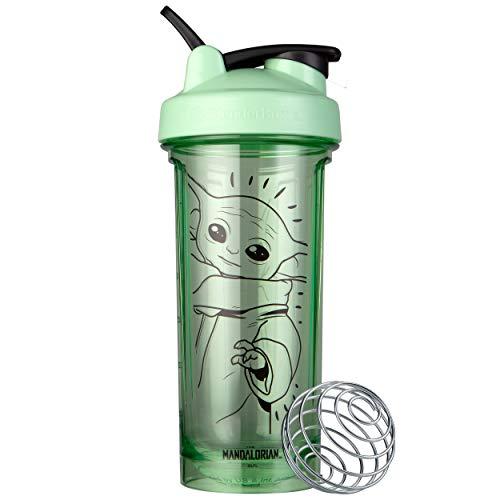BlenderBottle Star Wars Shaker Bottle Pro Series, perfeito para shakes de proteína e pré-treino, 800 ml The Child