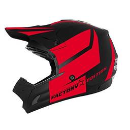 Capacete Cross Th1 Factory Edition Neon, Pro Tork, Tam. 56 Blood Red