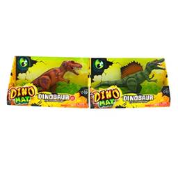 Brinquedo para Crianças Jurassic Fun T-Rex 2 Dinossauros Sortidos Multikids - BR1466