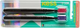 KESS Pack com 2 Escovas Dentais Pro 10K Extra Macias