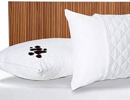 Porta Travesseiro Capa Fronha Impermeável Protetora Micromatelado Avulso Branco