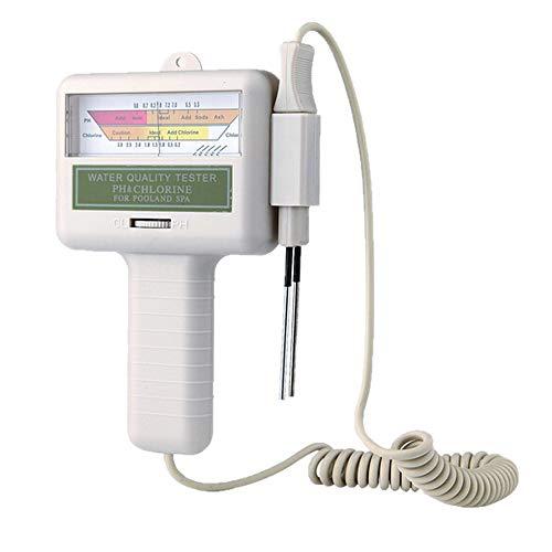 Anself 2 em 1 Medidor de Cloro PH Testador PC-101 PH Tester Dispositivo de Teste de Qualidade da Água CL2 Medição Para Piscina Aquário