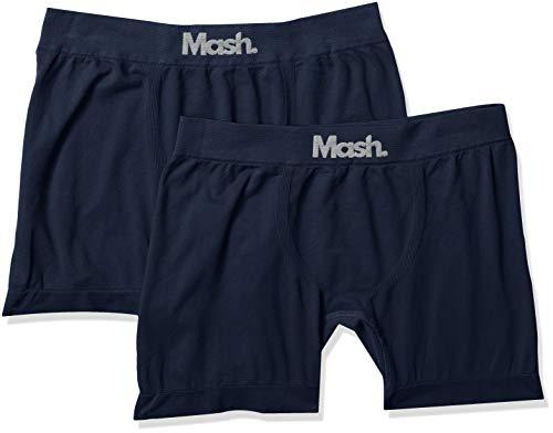 Mash Kit 2 Cuecas Boxer, Masculino, Azul, M