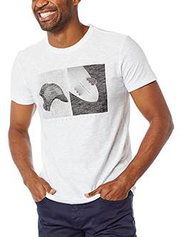 Camiseta Rough Cap Neoprene, Osklen, Masculino, Branco, P