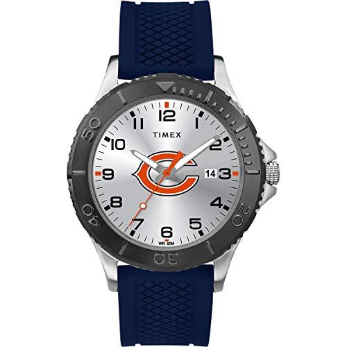 Timex Relógio masculino TWZFBEAME NFL Gamer Chicago Bears