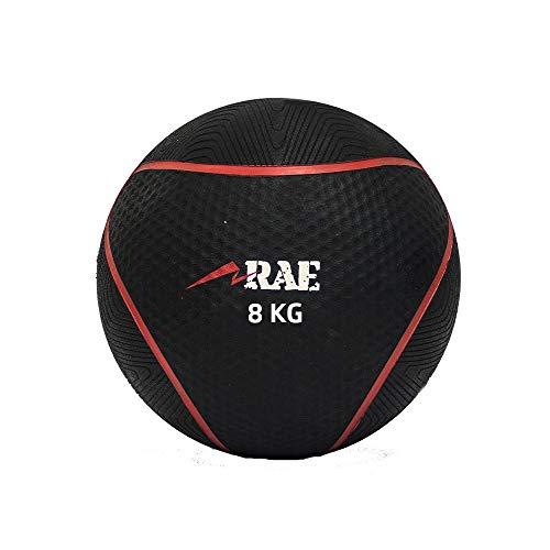 Bola Emborrachada para Treinamento Funcional - Medicine Ball 8 kg - Rae Fitness