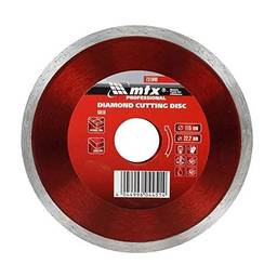 Mtx Disco De Corte Diamantado Linha Premium Liso 115 X 2 0 X 22 2 Mm