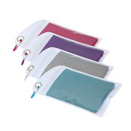 LIOOBO 4 peças toalha de microfibra esportiva de secagem rápida para corrida, acampamento, ioga, academia, cinza, azul, rosa e roxo