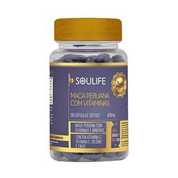 Maca Peruana com Vitaminas e Minerais - 90 cápsulas - Soulife
