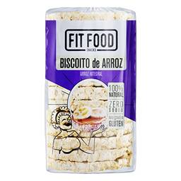 Biscoito de Arroz Integral Fit Food Pacote 90g