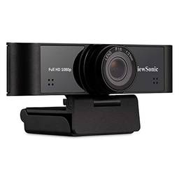 Câmera USB ViewSonic VB-CAM-001 1080p ultra ampla com microfones integrados compatíveis com Windows e Mac