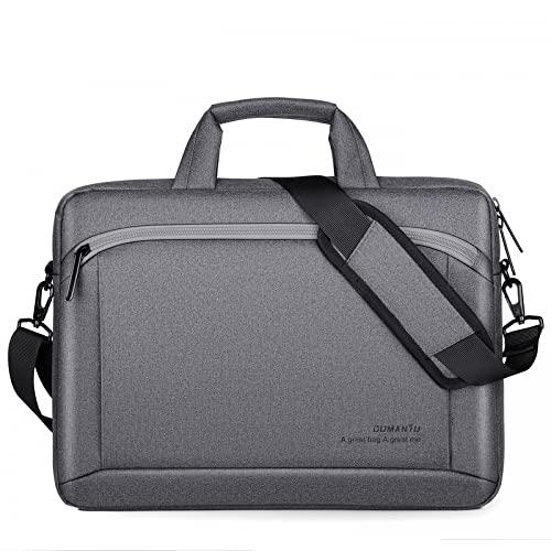 NUTOT bolsa para notebook,pasta para notebook,maleta executiva,case para notebook impermeável,portátil,Bolsas de ombro (13 polegadas,cinza escuro)