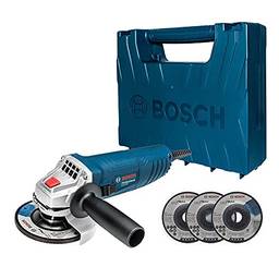 Esmerilhadeira angular Bosch GWS 850 de 4 1/2" 850W 127V com maleta