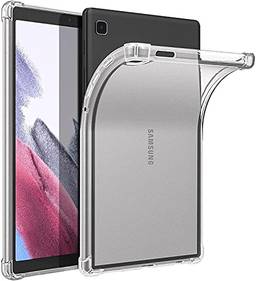 Capa para tablet Samsung Galaxy Tab A7 Lite 8,7 polegadas 2021 (SM-T225 / T220 / T227 / T227) WB - Transparente. Auto hibernação, antichoque, compartimento para S-Pen e suporte para leitura. (Transparente)