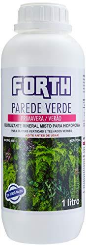 Fertilizante Adubo Forth Parede Verde -Primavera-Verao Conc. 1 Lt- Frasco
