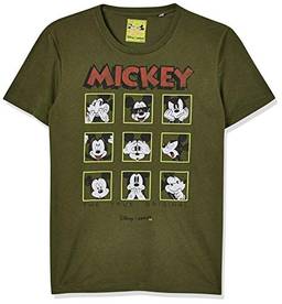 Camiseta Mickey Faces, Colcci Fun, Meninos, Verde Balsamo, 8