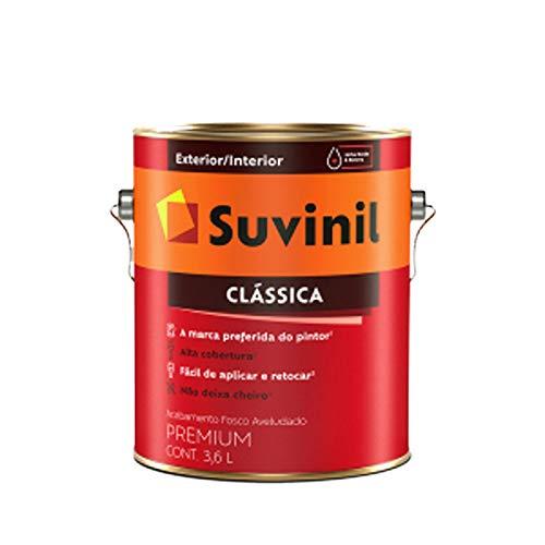 Tinta Suvinil para parede latex PVA classica 3,6L - Branco neve - 53362399