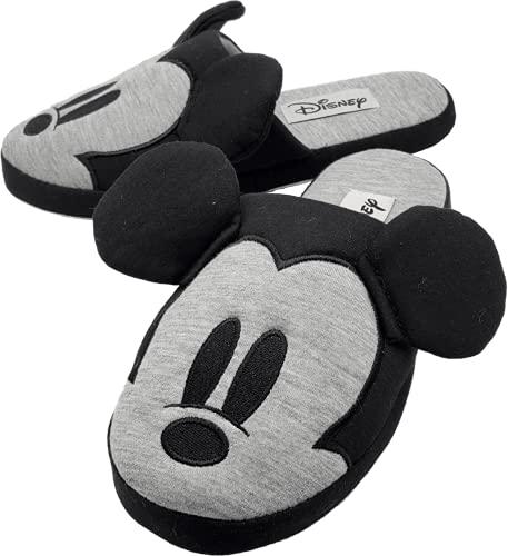 Chinelo Pantufa Mickey Mouse Presente Criativo Geek tamanho:GG - 42/43/44; cor:cinza