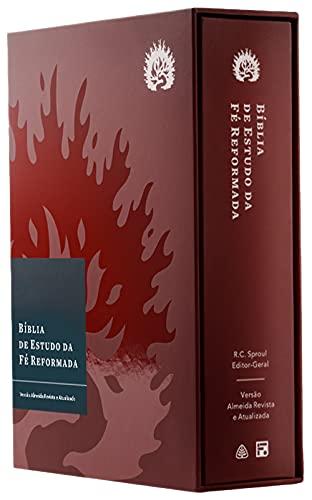 A Bíblia de Estudo da Fé Reformada - Capa Dura Bordô, Estojo