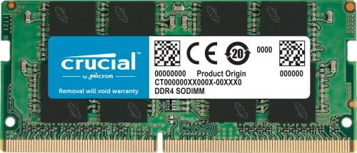 Crucial Memória única de 16 GB DDR4 2666 MT/s (PC4-21300) DR X8 SODIMM 260 pinos - CT16G4SFD8266
