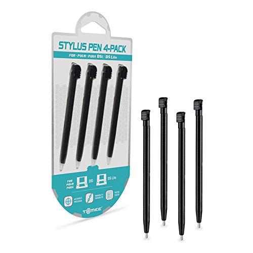 Tomee Stylus Pen Set for Nintendo DSi/ Nintendo DS Lite (Black) (4-Pack)