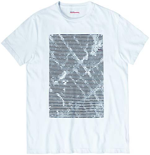 Camiseta City Stripes, Aramis, Masculino, Branco, P
