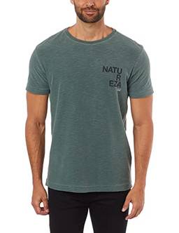 Camiseta,T-Shirt Rough Natu Reza,Osklen,masculino,Verde,P