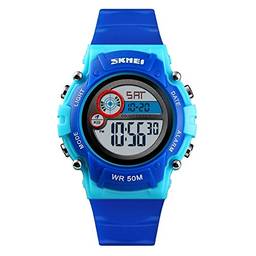 Relógio Digital, Skmei, Meninos, Azul